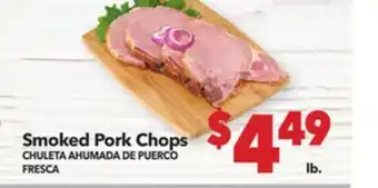 Vallarta Supermarkets Smoked Pork Chops/ CHULETA AHUMADA DE PUERCO FRESCA offer
