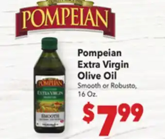 Vallarta Supermarkets Pompeian Extra Virgin Olive Oil offer