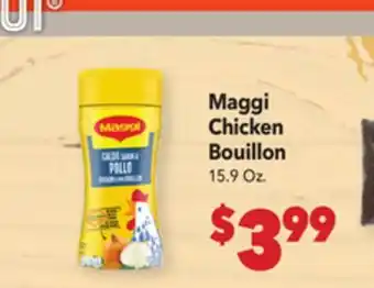 Vallarta Supermarkets Maggi Chicken Bouillon offer