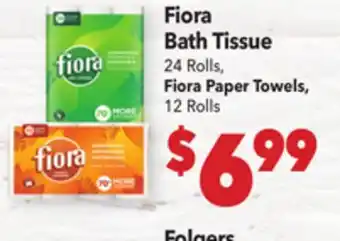 Vallarta Supermarkets Fiora Bath Tissue offer