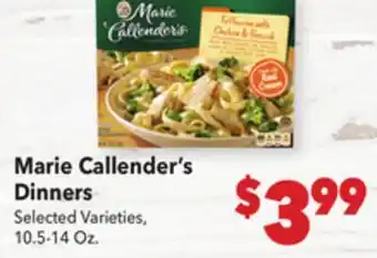 Vallarta Supermarkets Marie Callender's Dinners offer