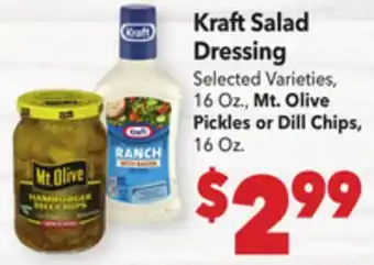 Vallarta Supermarkets Kraft Salad Dressing offer