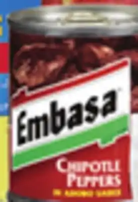 Vallarta Supermarkets Embasa Chipotle Peppers offer