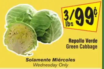 El Super Green Cabbage offer