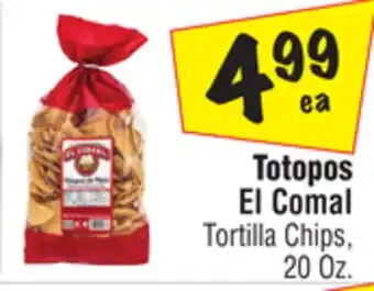 El Super El Comal Tortilla Chips offer