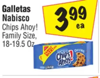El Super Nabisco Chips Ahoy! Family Size offer