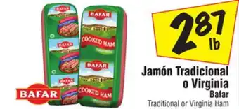 El Super Traditional or Virginia Ham offer