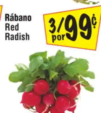 El Super Red Radish offer