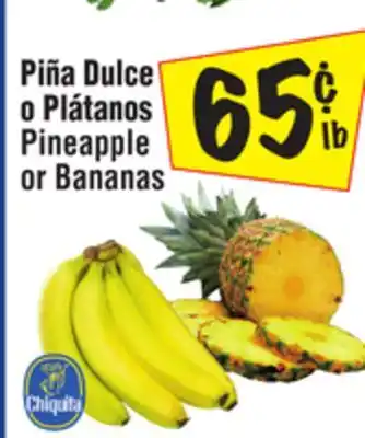 El Super Pineapple or Bananas offer