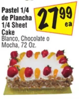 El Super 1/4 Sheet Cake offer
