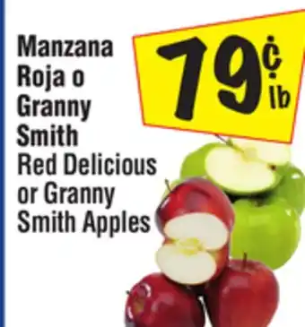 El Super Red Delicious or Granny Smith Apples offer