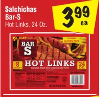 El Super Bar-S Hot Links offer