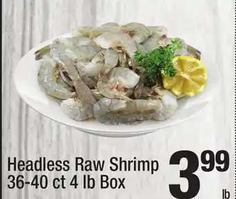 Super King Markets Headless Raw Shrimp offer