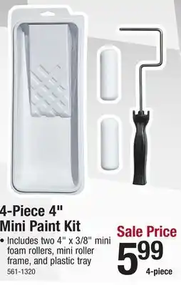 Menards Bestt Liebco Master 4 High Density Foam Mini-Roller Kit - 4 Piece offer