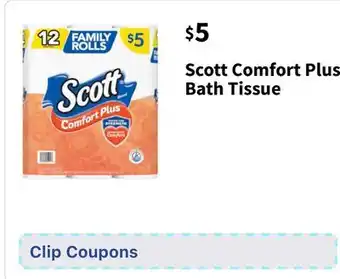 Walgreens Scott Comfort Plus Bath Tissue offer