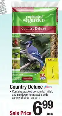 Menards Enchanted Garden Country Deluxe Premium Wild Bird Food Seed Blend - 10 lb offer