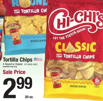 Menards Chi-Chi's Round Original Tortilla Chips - 20 oz offer