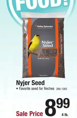 Menards Valley Splendor Nyjer Seed Wild Bird Food Seed - 4 lb offer