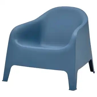 Ikea SkarpÖ Armchair, outdoor, dark blue offer