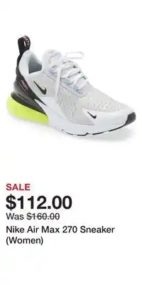 Nordstrom Nike Air Max 270 Sneaker (Women) offer