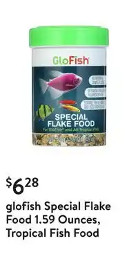 Walmart glofish Special Flake Food 1.59 Ounces, Tropical Fish Food offer