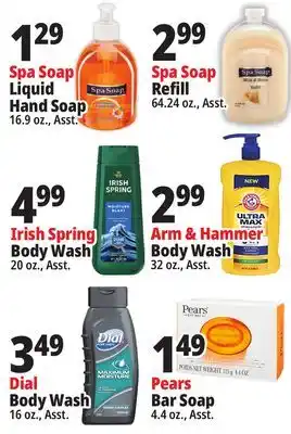 Ocean State Job Lot Spa Soap Liquid Hand Soap offer