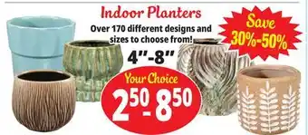 Ocean State Job Lot Indoor Planters offer
