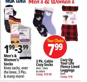 Ocean State Job Lot MUK LUKS Men's & Women's offer