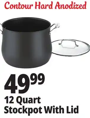 Ocean State Job Lot 12 Quart Stockpot With Lid offer