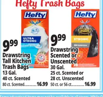Ocean State Job Lot Hefty Trash Bags offer