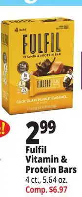 Ocean State Job Lot Fulfil Vitamin & Protein Bars offer