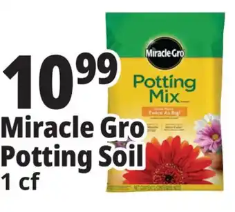 Ocean State Job Lot Miracle Gro Potting Soil offer