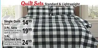 Ocean State Job Lot Quilt Sets offer