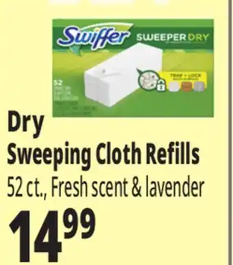 Ocean State Job Lot Swiffer Sweeper Dry Sweeping Cloth Refills, Febreze Lavender, 52-count offer