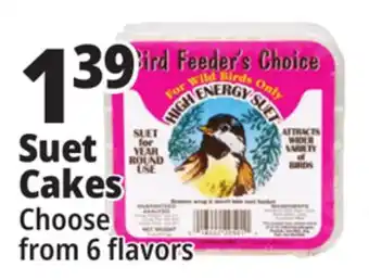 Ocean State Job Lot Suet Cakes offer