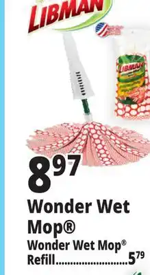 Ocean State Job Lot Wonder Wet Mop offer