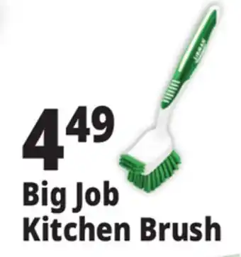 Ocean State Job Lot Big Job Kitchen Brush offer