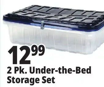 Ocean State Job Lot Mr. Fresh Under the Bed Storage Bins, 2 Count offer