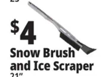 Ocean State Job Lot Snow Brush and Ice Scraper offer