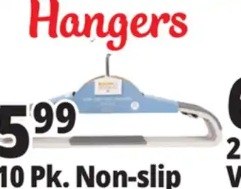 Ocean State Job Lot Hangers offer