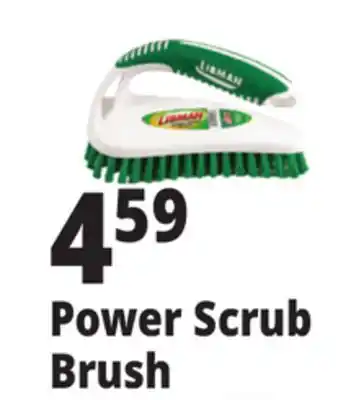 Ocean State Job Lot Libman Power Scrub Brush offer