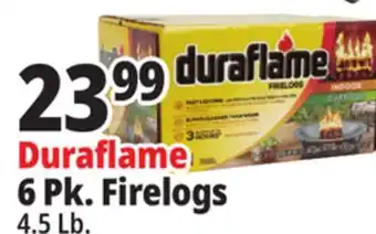 Ocean State Job Lot Duraflame Indoor/Outdoor Firelogs, 6 Count offer