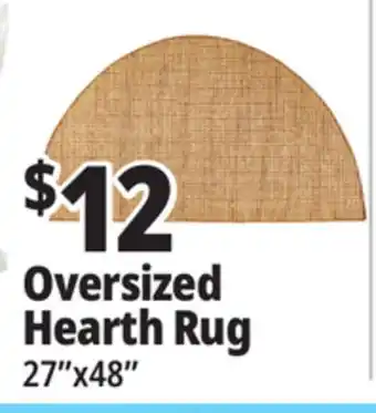 Ocean State Job Lot Oversized Hearth Rug, 27 x 48 offer