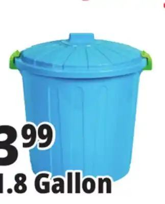 Ocean State Job Lot HemiCasa Small Oscar bin with Lid and Handles, 7 L offer