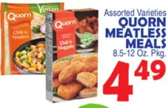 Bravo Supermarkets QUORN MEATLESS MEALS offer