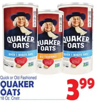 Bravo Supermarkets QUAKER OATS offer