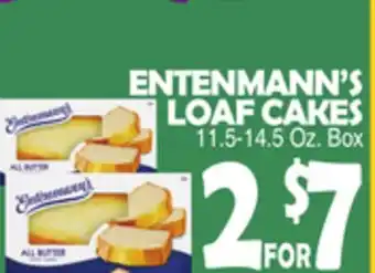Bravo Supermarkets ENTENMANN'S LOAF CAKES offer