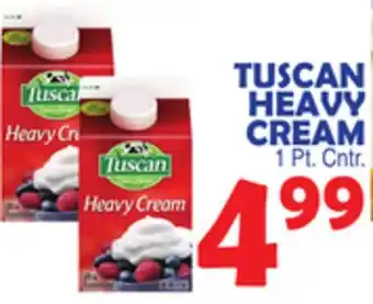 Bravo Supermarkets TUSCAN HEAVY CREAM offer