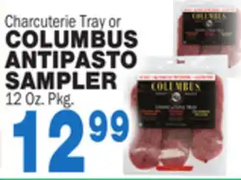 Bravo Supermarkets COLUMBUS ANTIPASTO SAMPLER offer
