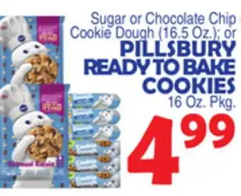 Bravo Supermarkets PILLSBURY READY TO BAKE COOKIES offer
